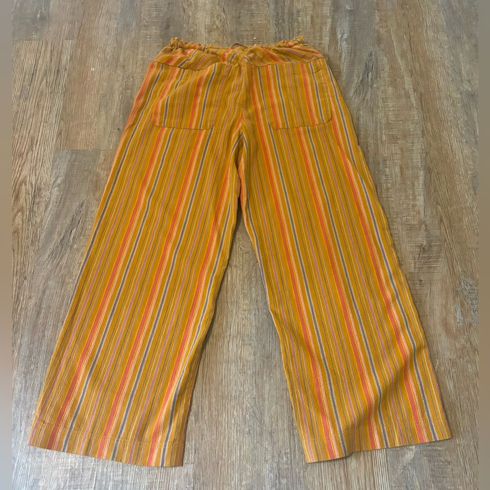Free People Hudson Canyon Striped Pants Good Combo Combo Size M - Picture 11 of 16